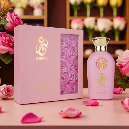 RiiFFS ABEER Eau de Parfum 100ml Geschenkset mit Rose