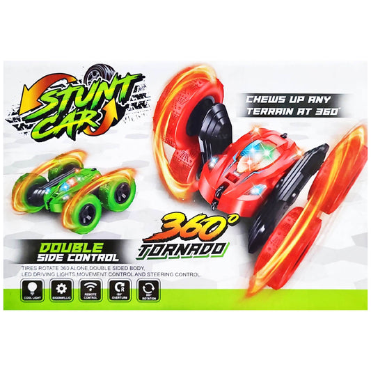 Stunt Car 360 Tornado Auto Doppelseitiges 360 grad drehbares RC Car