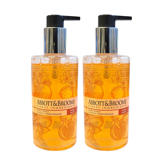 Abbott&Broome Handwash Spender Pfirsich-Granatapfel 2x300ml
