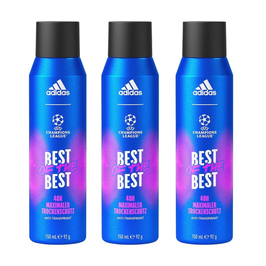 Adidas Deospray Champions League 3 x 150ml