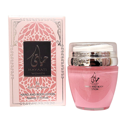 Ard Al Zaafaran Hayaati Women Hand und Body Lotion 45ml