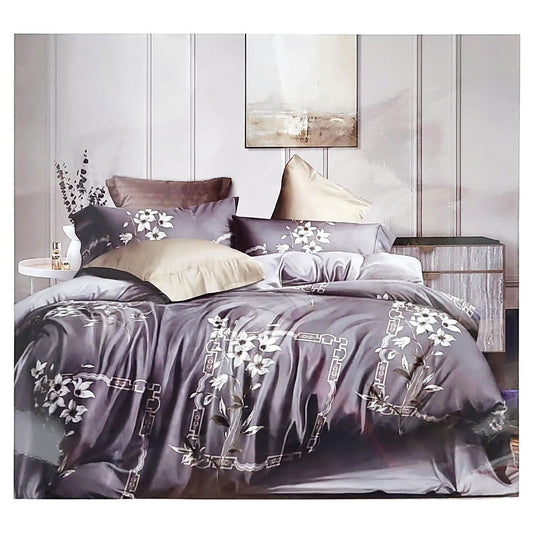 Roland Germany 5D Bettwäsche Set 200x220 Bettdeckenbezug Blumen Design