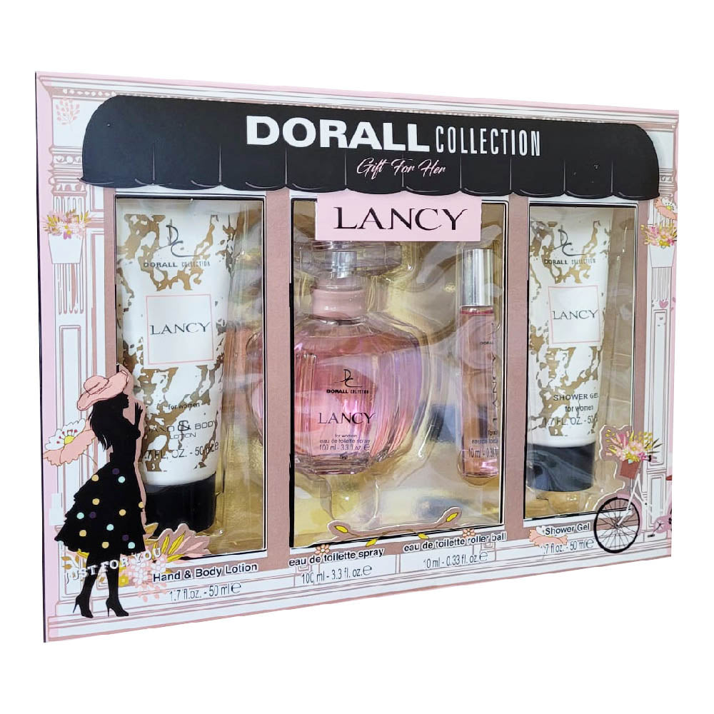 Dorall Collection Lancy Set EDT 100ml EDT Roller 10ml BL 50ml SG 