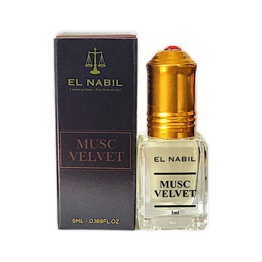 El Nabil Musc Velvet Parfum Öl mit Roll-On-Applikator 5 ml