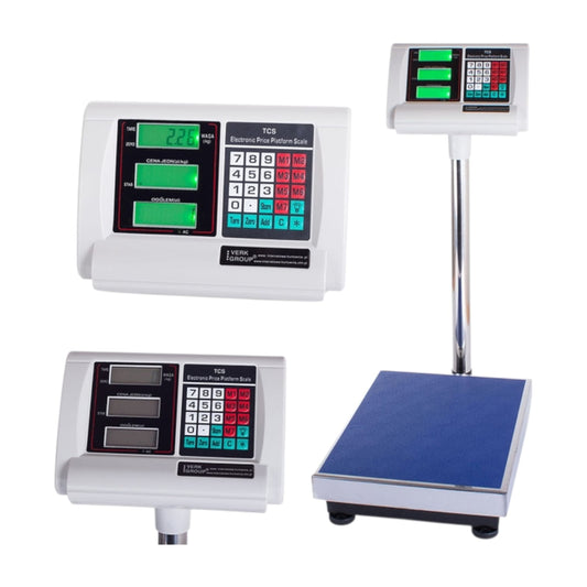 Elektronische Plattformwaage bis 100 kg Paketwaage Lager Marktwaage Waage