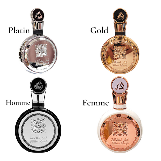 Lattafa Fakhar Femmen, Homme, Gold, Platin Eau de Parfum 100ml Auswahl