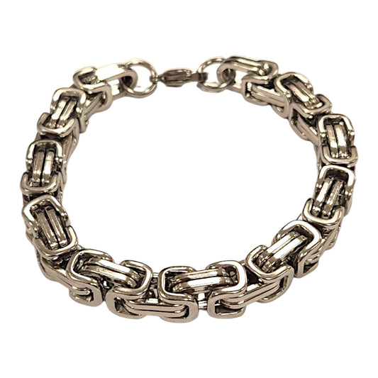 Herrenarmband aus Edelstahl – Massives Kettendesign