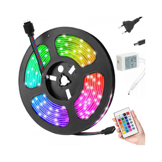 LED-Band SMD 5050 RGB-Fernbedienungsset wasserdicht 4,5 m
