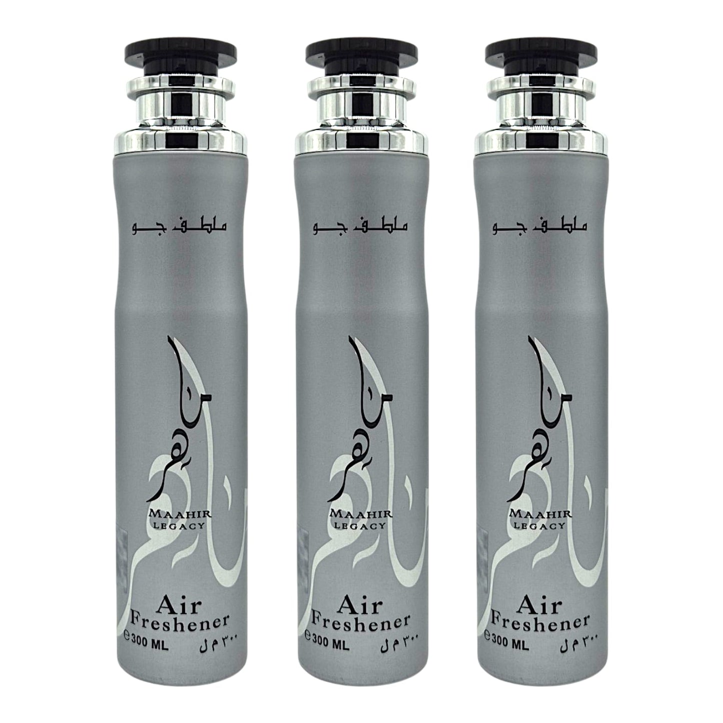 Lattafa Raumduft Set Lufterfrischer Maahir Legacy 3x300ml=900ml