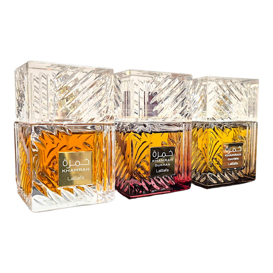 Lattafa Khamrah, Khamrah Qahwa, Khamrah, Dukhan 100 ml Auswahl