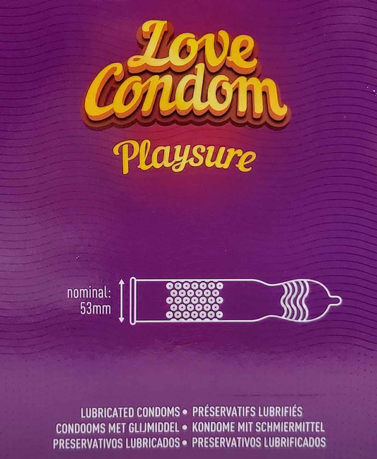 Love Kondom Playsure 24 x 6 =144 Stück MHD:30.7.27
