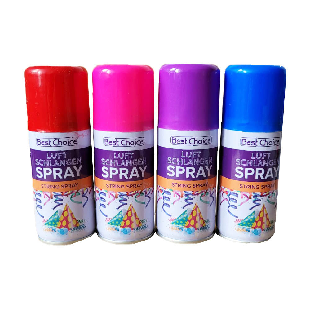 Party Luftschlangenspray von Best Choice 80ml