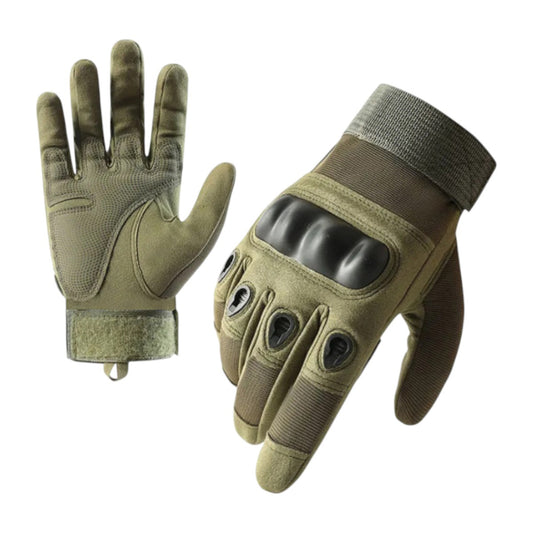 Motorrad Schutzhandschuhe Militärische Handschuhe Gr. XL Grün