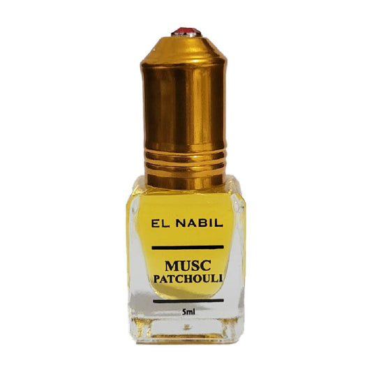 El Nabil Musc Patchouli Parfum Öl mit Roll-On-Applikator 5 ml