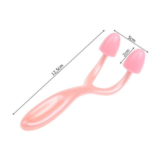 Nasenformer Massagegerät mit Roller – Nasenlifting ohne OP Rosa