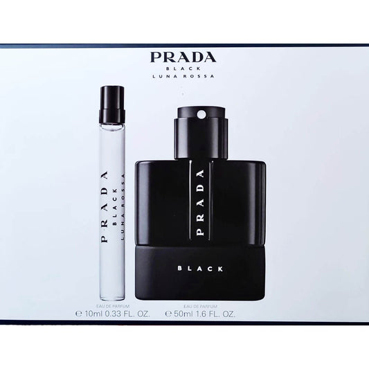 Prada Black Eau de Parfum 50ml + Travel Spray EDT 10 ml Set