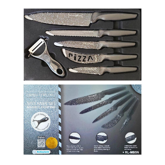 Royalty Line Messerset 5 Teilig plus Sparschäler gratis