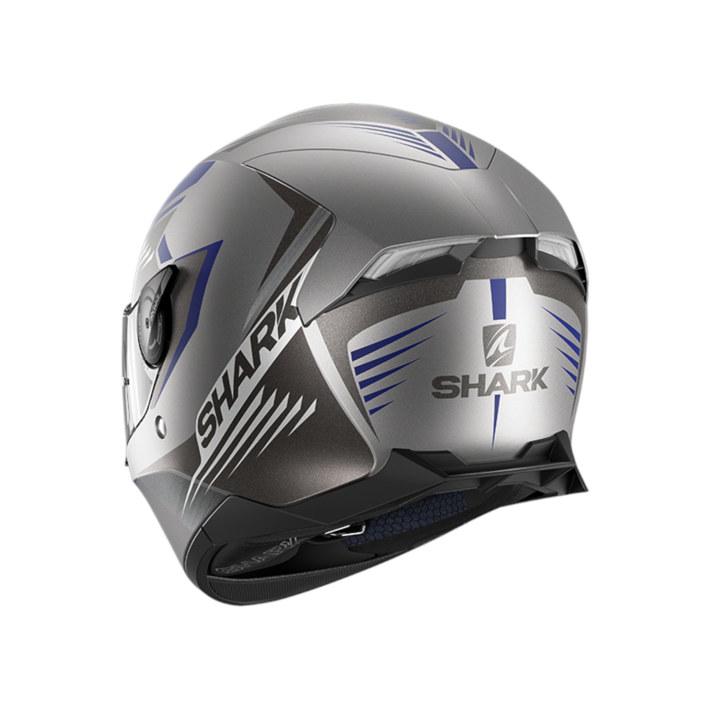 SHARK Skwal 2.2 Hallder Matt Anthracite-Blue-Anthracite ABA Gr. XL