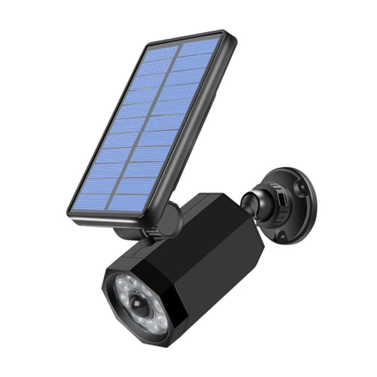 Solar LED Lampe mit Bewegungs- & Dämmerungssensor – 8/9 LED Gartenleuchte, kabellos, verstellbar, Außenbeleuchtung