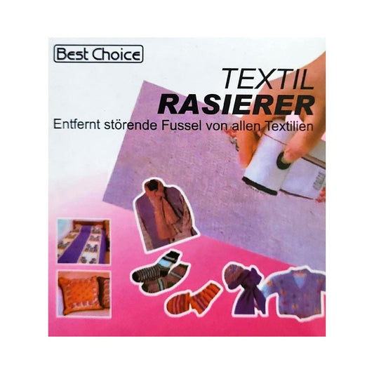 Fusselrasierer Textil Rasierer 7,5x7x4cm in Faltschachtel