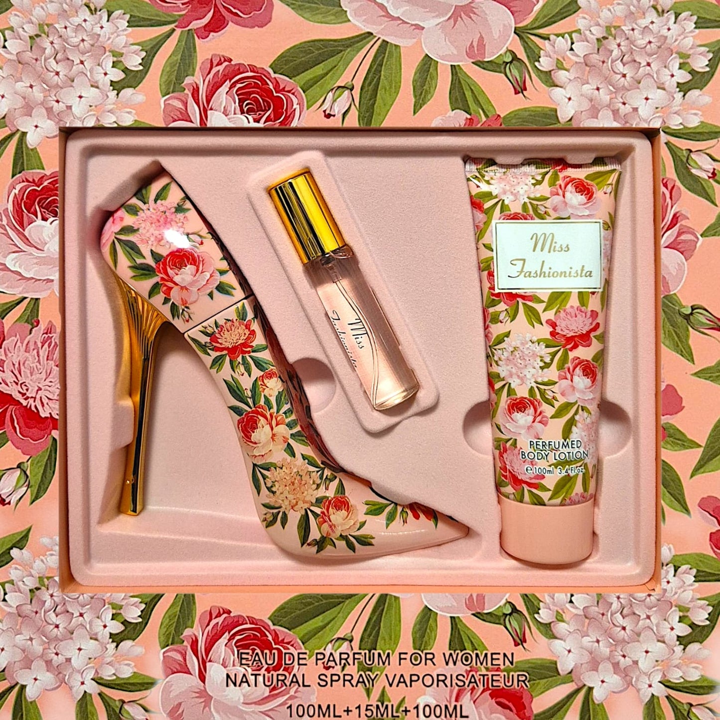 Tiverton Miss Fashionista Pink EDP 100 ml BL 100 ml + 15 ml Travelspray