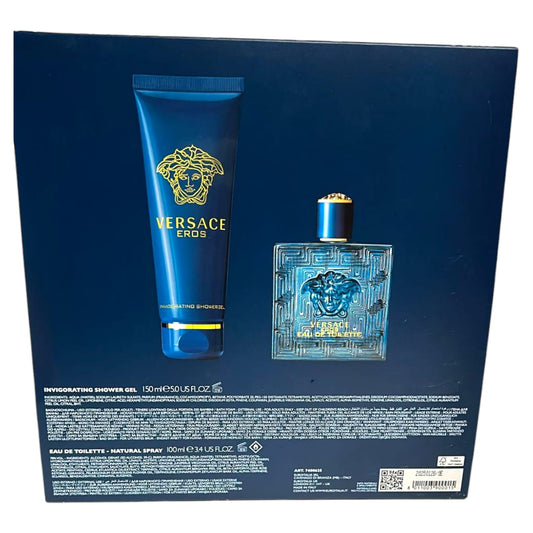 Versace Eros Eau de Toilette  100ml + Shower Gel 150ml Set