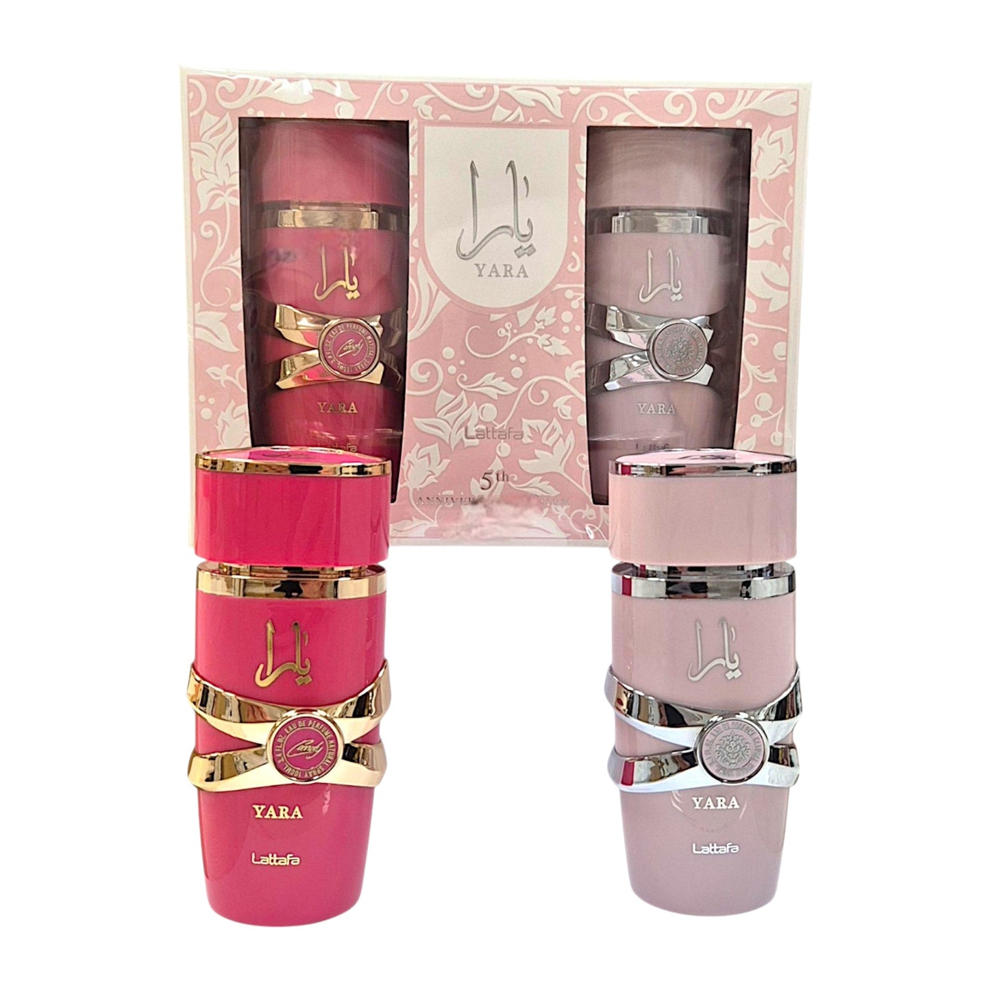 Lattafa Yara Set 2x100ml, 4x5ml oder 4x25ml Eau de Parfum Geschenkset