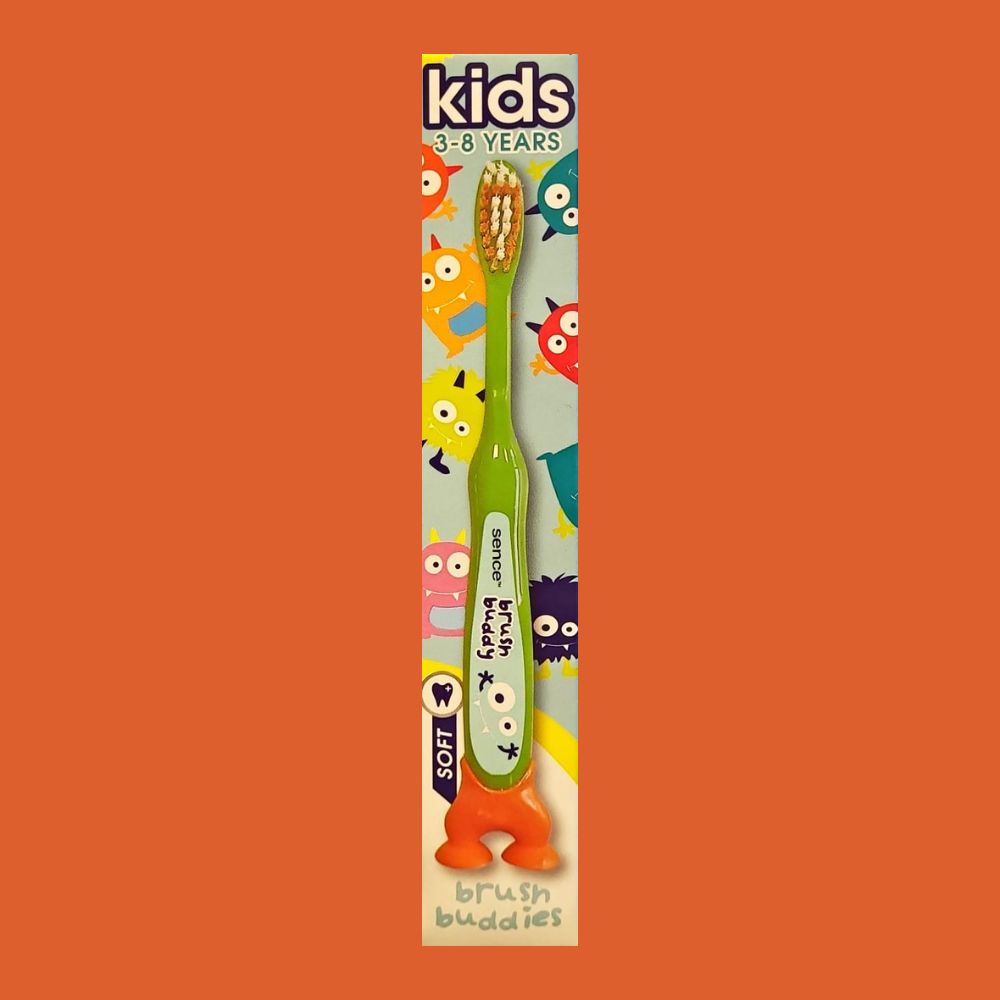 Zahnbürste für Kinder 3-8 Jahre Soft Mit Standfuß