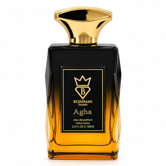 Bujairami Agha Eau de Parfum 100 ml – orientalisch-gourmandiger Herrenduft mit Kardamom, Vanille und karamellisierter Mandel – Bild 4