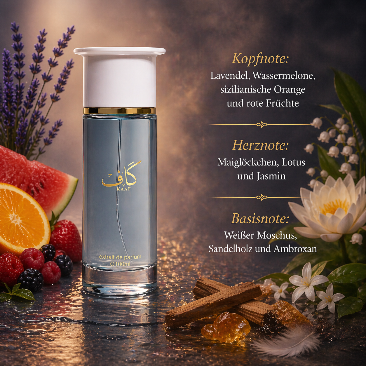 Ahmed Al Maghribi KAAF Extrait de Parfum 100ml