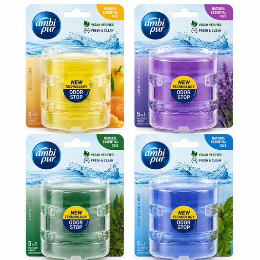 Ambi Pur WC Duftspüler Nachfüller - Refill 3x55ml 2er pack