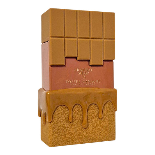 Arabiyat Sugar Toffee Ganache Eau de Parfum 100 ml Damenparfum mit Toffee, Vanille, Milch, Haselnuss, Zimt und süßen Gourmand-Noten im eleganten Flakon