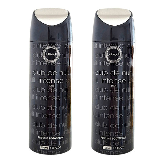 Armaf Club de Nuit Intense Deodorant Spray 2x200ml – langanhaltender holzig-würziger Herrenduft aus den Emiraten