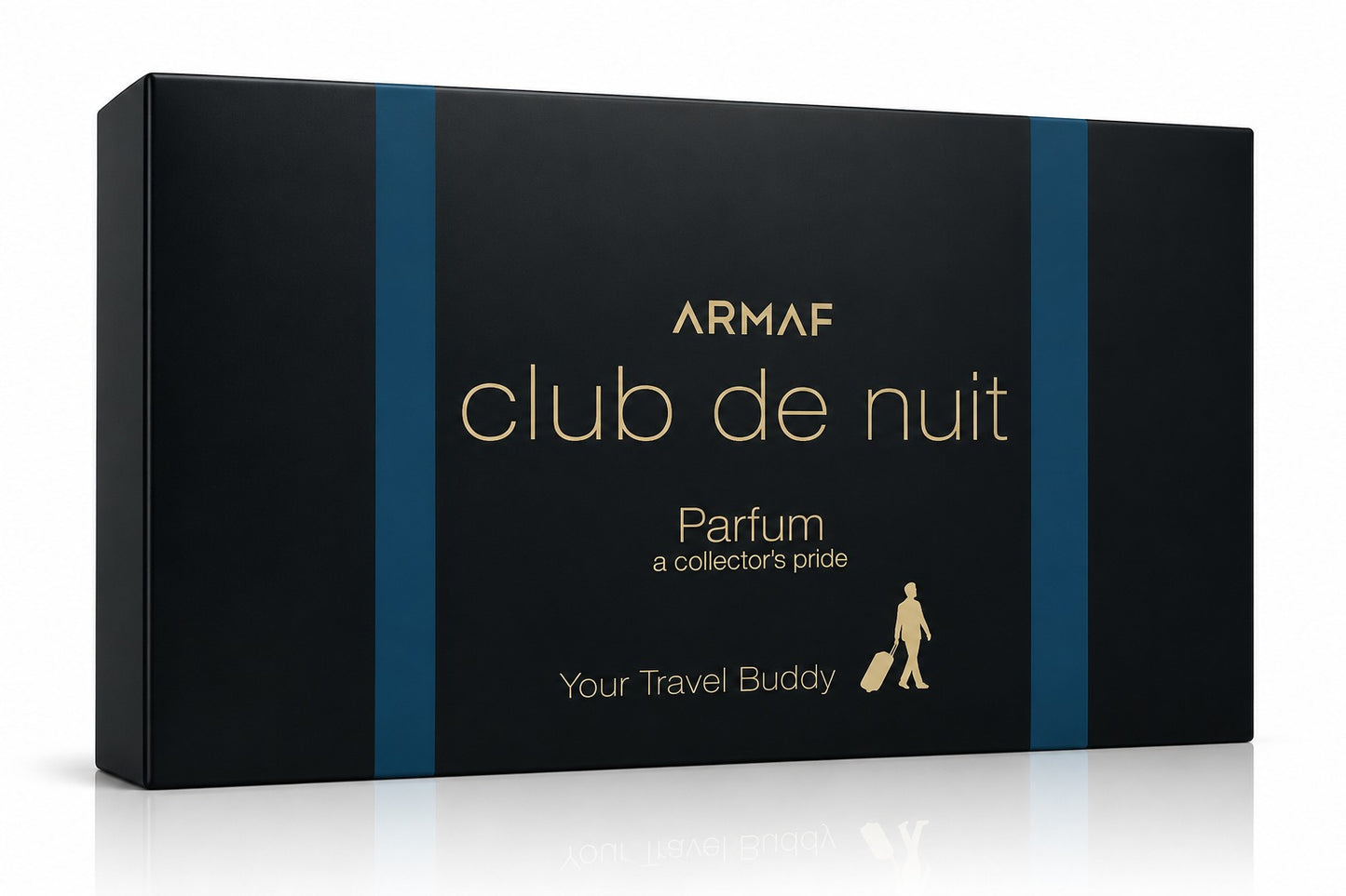 Armaf Club de Nuit Travel Set mit Parfum 12 ml, Duftöl 12 ml, Etui und Satinbeutel für Herren