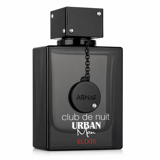 Armaf club de nuit Urban Man Elixir EDP + Parfümzerstäuber (leer)