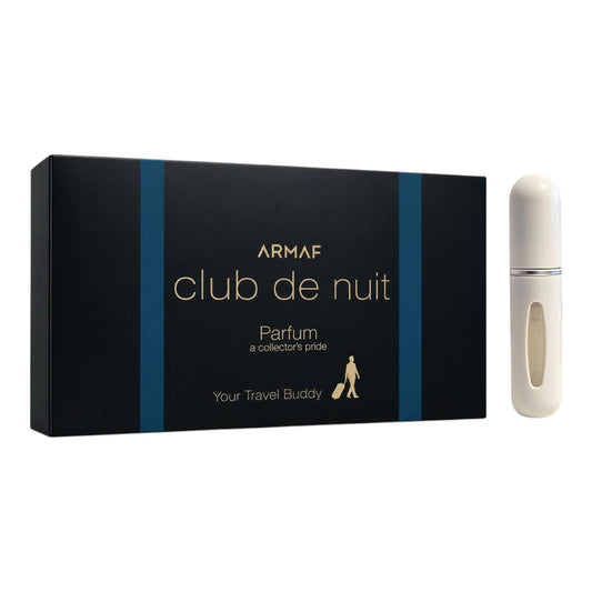 Armaf Club de Nuit Travel Set + Parfümzerstäuber (leer)