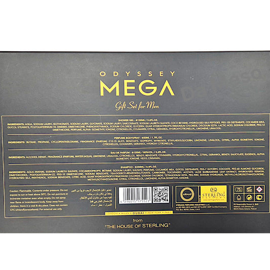 Armaf Odyssey MEGA SET Eau de Parfum 100ml 4 Teilig