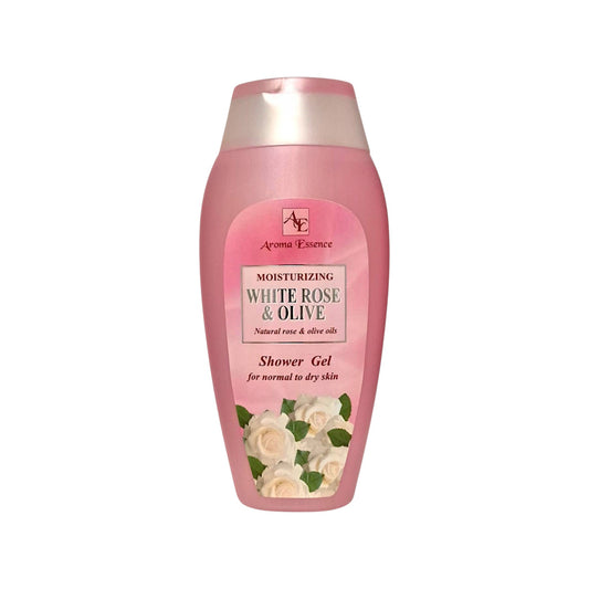 Aroma Essence Shower Gel White Rose und Olive 250 ml