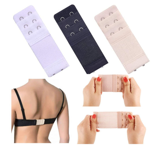 BH-Verschluss-Verlängerung 3 Stück – Damen Wäsche-Accessoire für mehr Tragekomfort und Passform