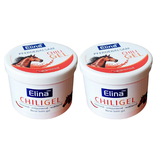 Elina Pferdebalsam Wärmend Chili in Gel-Form 2x500ml