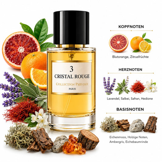 Collection Prestige Cristal Rouge No 3 Eau de Parfum 50 ml