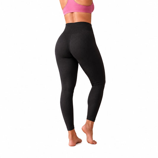 Seamless Shaping Leggings Damen – High Waist Ribbed Sport & Alltag