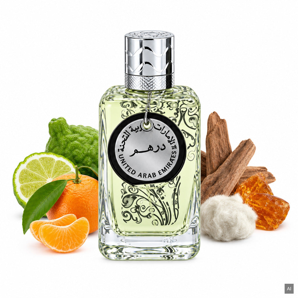 Ard Al Zaafaran Dirham Silber Eau de Parfum 100 ml Set mit Deodorant – Unisex orientalischer Duft mit Bergamotte, Jasmin und