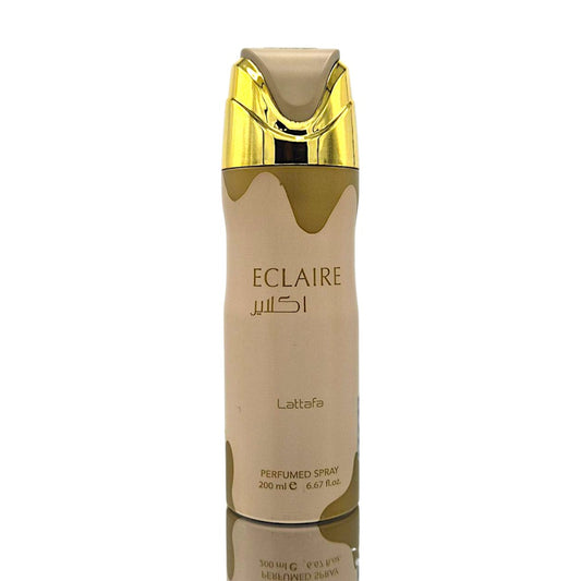 Lattafa Eclaire Deo Spray Deodorant 2x200ml – süß-gourmandiger Unisex-Bodyspray mit Karamell, Honig und Vanille – Bild 2