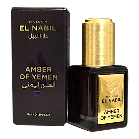 El Nabil Musc Parfumöl mit Roll-On Ameer, El Janat, Amber of Yemen
