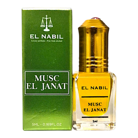 El Nabil Musc Parfumöl mit Roll-On Ameer, El Janat, Amber of Yemen