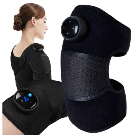 Elektrisches Knie Massagegerät mit Wärme und Vibration – 3 Massage-Modi, 5 Temperaturstufen, für Knie Schulter Ellenbogen