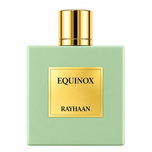 Rayhaan Equinox Eau de Parfum 100 ml – blumig frischer Unisex-Duft mit Grapefruit, Jasmin und Vanille
