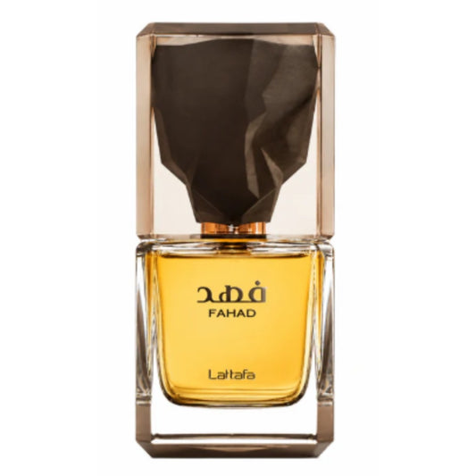 Lattafa Fahad Eau de Parfum 80 ml – aromatisch-würziger Herrenduft mit Mandarin, Pfeffer und Weihrauch