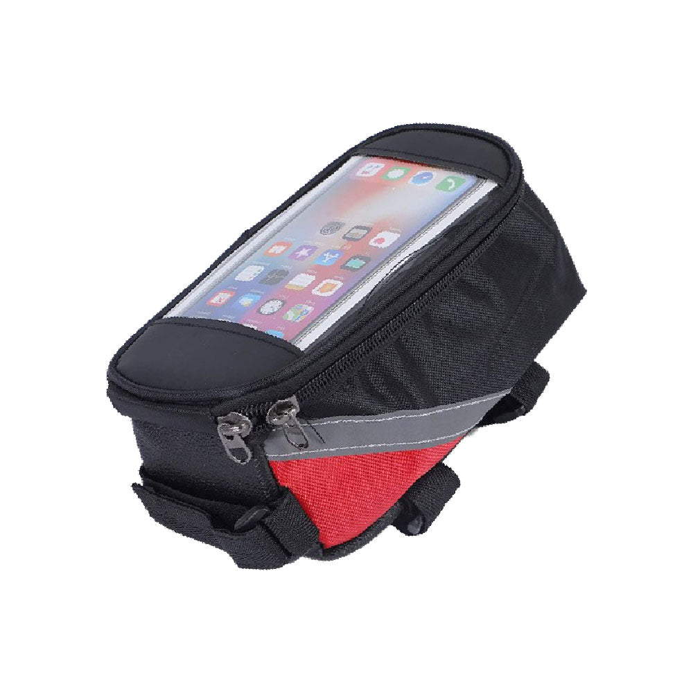 Wasserdichter Fahrradtasche mit Handyhalterung